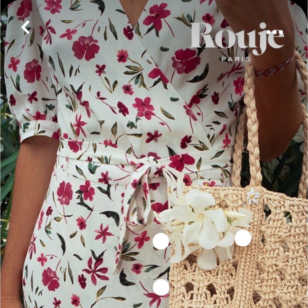 Rouje Caitlin Dress (Floral) | NEW w/ tags